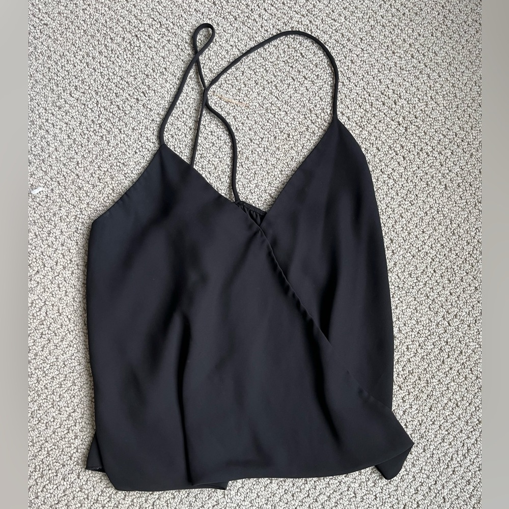 Black tank going out top